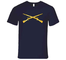Load image into Gallery viewer, Army - Infantry Branch, (Crossed Rifles) - T-Shirts - Premium