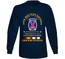 Load image into Gallery viewer, 10th Mountain Division - Climb To Glory - Reforger 90, Centurion Shield  - Cold X 300 T Shirt
