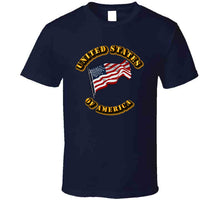 Load image into Gallery viewer, United States of America - Flag T Shirt - Classic