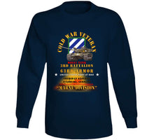 Load image into Gallery viewer, Army - Cold War Vet - 3rd Bn 63rd Armor - 3rd Inf Div - Augsberg Frg - M60a1 Tank - Marne Div Long Sleeve Tee