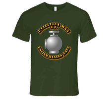 Load image into Gallery viewer, Navy - Rate - Utilities Man - T-Shirts - Premium