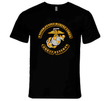 Load image into Gallery viewer, USMC - Combat Veteran T Shirt