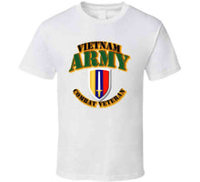 Load image into Gallery viewer, Army - United States Army - Vietnam - Ssi - Combat Vet T Shirt
