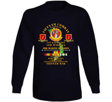 Load image into Gallery viewer, Usmc - 1st Bn 9th Marines - 3rd Mardiv - Operation Dewey Canyon W Vn Svc Hoodie