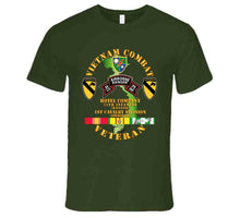 Load image into Gallery viewer, Vietnam Combat Veteran With H (Hotel) Company (CO), 75th Infantry Ranger - 1st Cavalry Division T Shirt, Hoodie and Premium