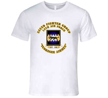 Load image into Gallery viewer, AAC - 332 FG - 12th AF - Tuskegee Airmen T Shirt - Premium