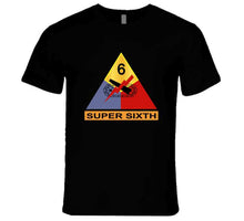 Load image into Gallery viewer, Army - 6th Armored Division - Super Sixth Without Txt T Shirt, Premium and Hoodie