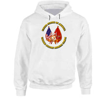 Load image into Gallery viewer, Emblem - US Flag - USMC Colors T Shirt