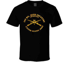 Load image into Gallery viewer, Army - 1st Battalion 36th Infantry Regiment - Spartans - Infantry Branch T Shirt, Hoodie and Premium