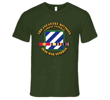 Load image into Gallery viewer, Army - 3rd Infantry Division - Iraq War Veteran With Service Ribbons T-shirt, Hoodie and Premium