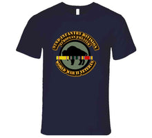 Load image into Gallery viewer, Army - Shoulder Sleeve Insignia - 92nd Infantry Division - Europe - World War II T Shirt - Premium