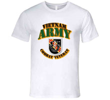 Load image into Gallery viewer, 5th SFG Flash - Vietnam - Combat Vet - T-Shirts - Premium