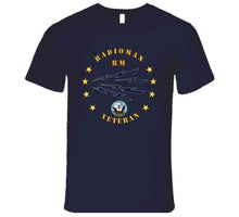 Load image into Gallery viewer, Navy - Radioman - Rm - Veteran Wo Bkgnd W Usn - T-Shirts - Premium