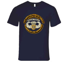 Load image into Gallery viewer, SOF - 1st SFG - Airborne Badge T Shirt - Premium