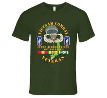 Load image into Gallery viewer, Army - Vietnam Combat Infantry Veteran W 173rd Airborne Bde Ssi V1 - T-Shirts - Premium