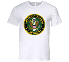 Load image into Gallery viewer, Army - Us Army Retired T Shirt