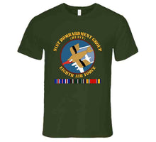 Load image into Gallery viewer, AAC - 91st Bombardment Group, Eighth Air Force, World War II with European Theater Service Ribbons - T Shirt, Premium and Hoodie