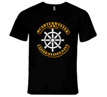 Load image into Gallery viewer, Navy - Rate - Quartermastert - T-SHIRTS - PREMIUM