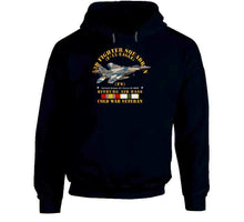 Load image into Gallery viewer, Usaf - 53rd Fighter Squadron - F15 Eagle - Bitburg Airbase, Cold War Veteran - Hoodie