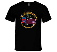 Load image into Gallery viewer, Army - 127th Engineer Battalion, 1st Brigade Combat Team, 82nd Airborne Division, Beret, Mass Tac, Maroon - T Shirt, Premium and Hoodie