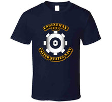 Load image into Gallery viewer, Navy - Rate - Engineman - T-Shirts - Classic