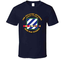 Load image into Gallery viewer, Army - 3rd Infantry Division - Iraq War Veteran With Service Ribbons T-shirt, Hoodie and Premium