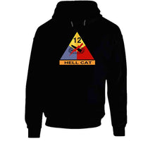 Load image into Gallery viewer, Army - 12th Armored Division, "Hell Cat", without Text - T Shirt, Premium and Hoodie