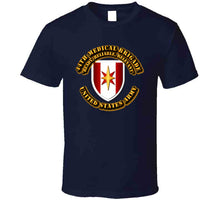 Load image into Gallery viewer, SSI - 44th Medical Brigade w Motto blk - T-Shirts - Premium