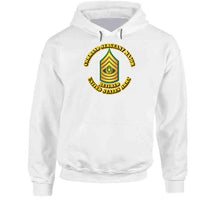 Load image into Gallery viewer, Command Sergeant Major - E9 - w Text - Retired - Hoodie