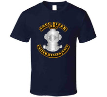 Load image into Gallery viewer, Navy - Rate - Navy Diver - T-Shirts - Classic