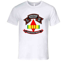 Load image into Gallery viewer, P Company 75th Ranger - 5th Infantry Division - Vietnam Ribbon - Long-range Surveillance Detachment - T-Shirts - Premium