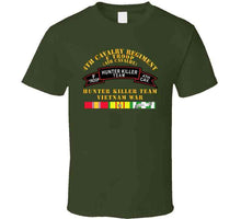 Load image into Gallery viewer, Army - F Troop, 4th Cavalry, Hunter Killer Team, Vietnam War with Vietnam Service Ribbons - T Shirt, Premium and Hoodie