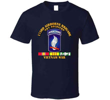 Load image into Gallery viewer, 173rd Airborne Brigade with Vietnam Service Ribbons T Shirt - Classic