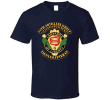 Load image into Gallery viewer, DUI - 54th Artillery Group (Field Artillery) NO SVC Ribbon T Shirt - Classic