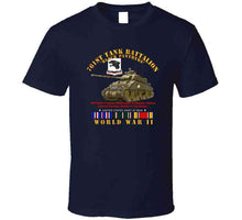 Load image into Gallery viewer, Army - 761st Tank Battalion - Black Panthers - W Tank Wwii Eu Svc T Shirt