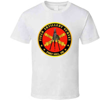 Load image into Gallery viewer, Army - Field Artillery Survey W Branch - Aiming Circle Ft Sill Ok T Shirt - Classic