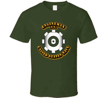 Load image into Gallery viewer, Navy - Rate - Engineman - T-Shirts - Classic