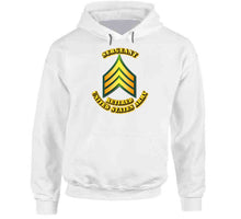 Load image into Gallery viewer, Sergeant - E5 - w Text - Retired - Hoodie