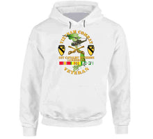 Load image into Gallery viewer, Army - Vietnam Combat Cavalry Veteran With 1st Cavalry Division Shoulder Sleeve Insignia V1 - T Shirt, Premium & Hoodie