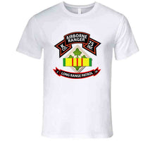 Load image into Gallery viewer, K Company 75th Ranger - 4th Infantry Division - Vietnam War Ribbon - LRSD T Shirt, Premium and Hoodie
