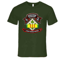 Load image into Gallery viewer, K Company 75th Ranger - 4th Infantry Division - Vietnam War Ribbon - LRSD T Shirt, Premium and Hoodie