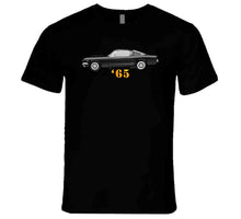Load image into Gallery viewer, Vehicle - 65 Mustang - Midnight Black - T-Shirts - Premium