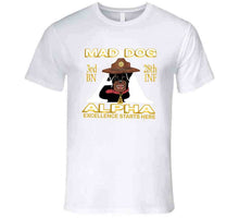 Load image into Gallery viewer, 3rd Bn 28th Inf -alpha - Mad Dog T Shirt
