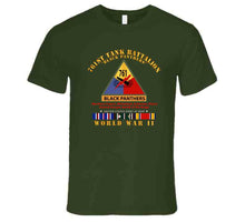 Load image into Gallery viewer, Army - 761st Tank Battalion - Black Panthers W Ssi Name Tape Wwii Eu Svc - T-Shirts - Premium