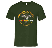 Load image into Gallery viewer, Navy - Hospital Corpsman W Vietnam Svc Ribbons - Premium T-shirt