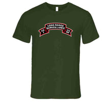 Load image into Gallery viewer, F Co 425th Infantry (Ranger) Scroll - Long Range Reconnaissance Patrol (LRRP) - T Shirt, Premium and Hoodie