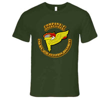 Load image into Gallery viewer, Army - Co F (Pathfinder), 2nd Battalion, 82d Aviation Rgt - Badge - T-Shirts - Premium