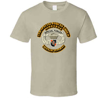 Load image into Gallery viewer, SOF - 5th SFG - Airborne Badge - Vietnam Veteran T Shirt - Classic