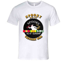 Load image into Gallery viewer, Army - Spooky AC-47, Vietnam War with Service Ribbons - T Shirt, Premium and Hoodie