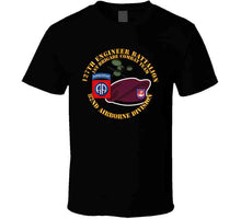Load image into Gallery viewer, Army - 127th Engineer Battalion, 1st Brigade Combat Team, 82nd Airborne Division, Beret, Mass Tac, Maroon - T Shirt, Premium and Hoodie